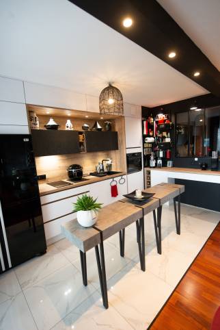 Rénovation de cuisine - cuisine moderne - Cholet 49