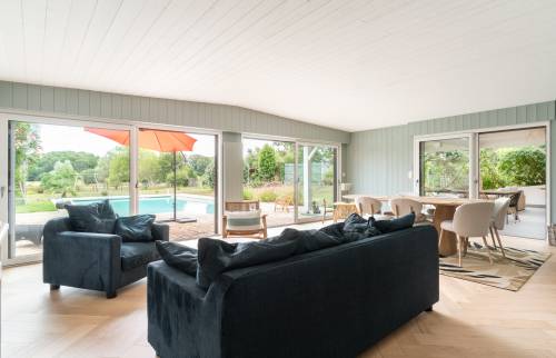 Rénovation complète d'une maison de 250 m² à Vertou- salon