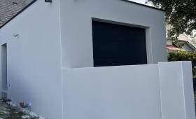 Enduit garage Vannes