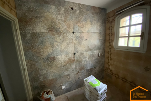 revetement mur salle de bain