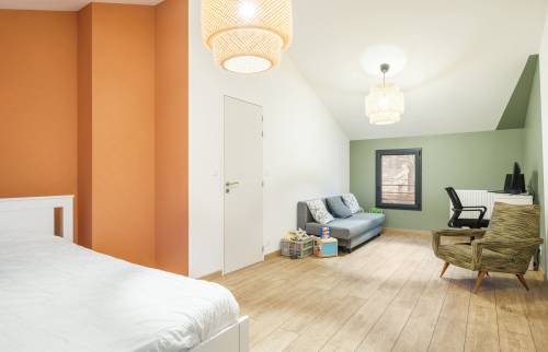 Surélévation de 20m² d'une maison à Bouguenais