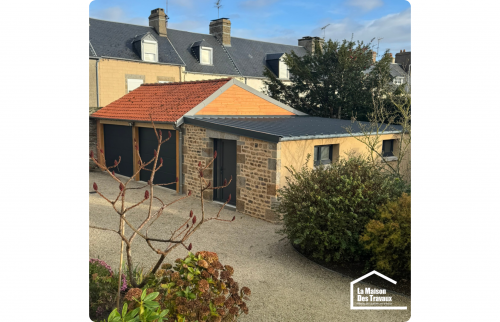 Création d'un double garage et d'un carport sur Vierville-sur-Mer 14710