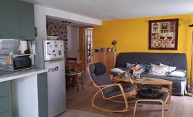 Agrandissement de maison avec aménagement d'une cuisine ouverte sur le salon - 44