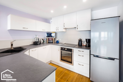 Cuisine avec retour bar