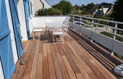 Réalisation d'une terrasse bois à Saint-Briac-sur-Mer