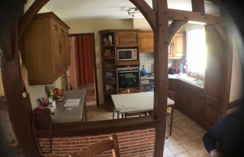 La cuisine avant dépose