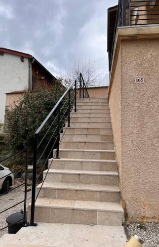 Rénovation de terrasses et escaliers extérieurs (69690 COURZIEU)