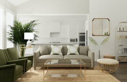 renovation intégrale d'une maison, du salon jusqu'à la cuisine