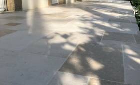 terrasse carrelée