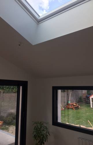 Installation de menuiseries sur extension de maison à Nantes (44200)