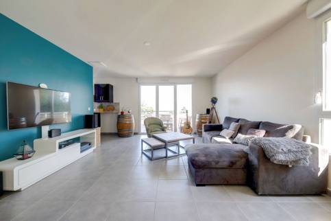 Rénovation de maison avec application de peinture décorative - Montpellier 34000