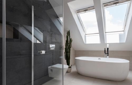 Rénovation d’une salle de bain design