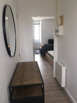 Murs du couloir après rénovation - Nantes 44