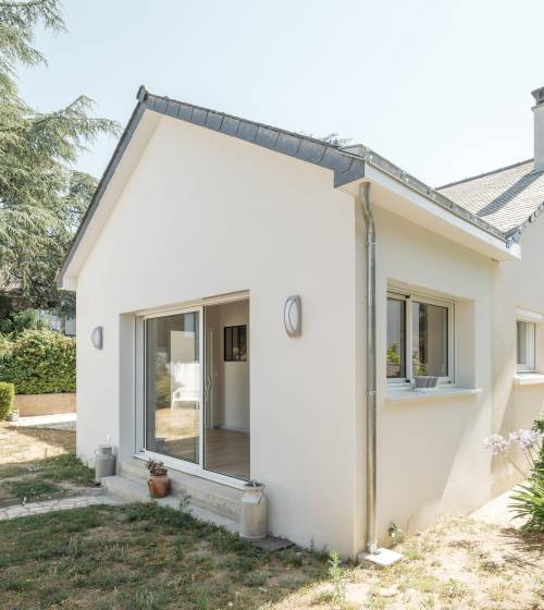 Extension & Rénovation d'une maison- Carquefou (44470)- extérieur