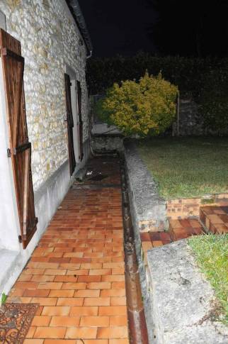 Ancienne terrasse avant travaux de rénovation extérieure - Moissy-Cramayel 77550