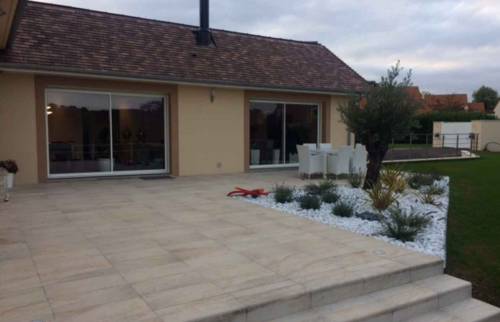 Rénovation de l'extérieur d'une maison à Trouville