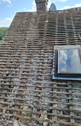 Rénovation charpente - couverture