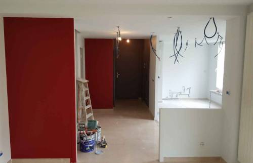 Rénovation Cuisine Lyon 3 - Travaux en cours