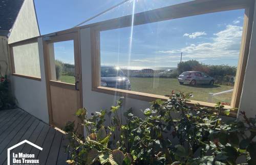 Rénovation de terrasse face mer à Damgan