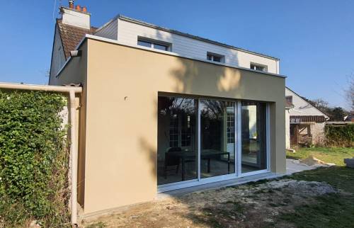 Extension Toit plat la Maison des Travaux Rouen 3