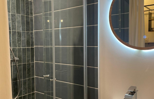 Carrelage douche lavabo