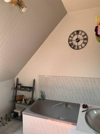 Salle de bain avant travaux Parthenay-de-Bretagne