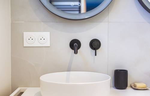 Robinetterie encastrée 