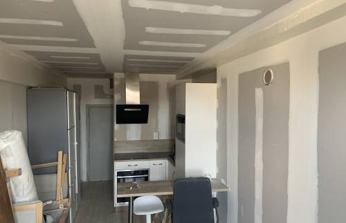 Chantier de rénovation d’appartement à Bruz avec La Maison Des Travaux Bruz