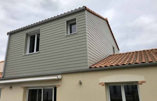 Surélévation de 35 m² à Bouguenais