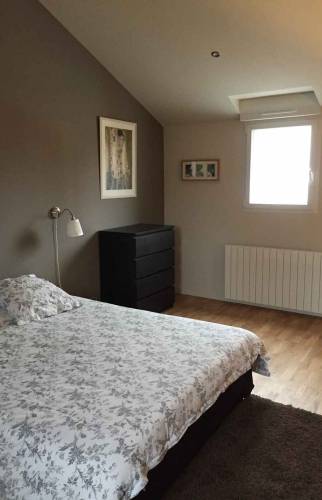 Chambre - Surélévation d'une maison de 24 m² à Port Saint Père