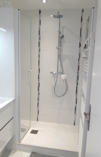 Espace optimisé dans la salle de bain