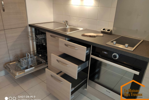 pose cuisine moderne appartement