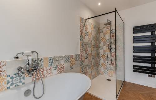 Rénovation d’une salle de bain à Sautron douche