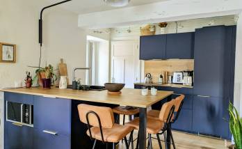 Une belle cuisine, pratique, moderne et chaleureuse