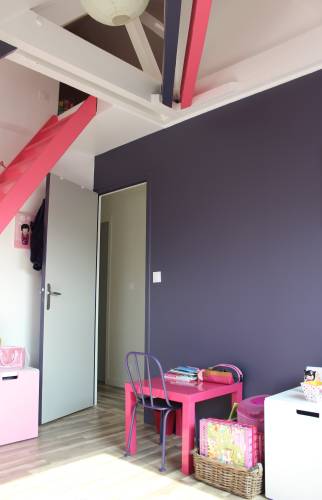 Restauration poutres et solives et mise en peinture - Chambourcy - 78240 - 