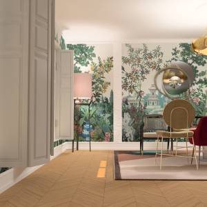 Salon Pour Une Maison - Adelina Zakiev - La Maison Des Architectes