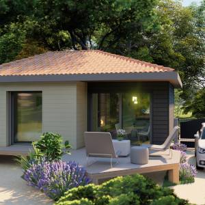 Maison en ossature bois - Somia Ziouane - La Maison Des Architectes