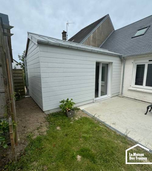 Extension bardage bois - Bayeux 14400