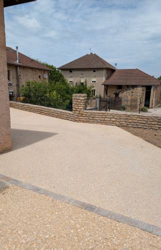 allée après travaux