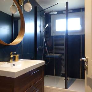 Rénovation de salle de bain - Glawdys Edinval - La Maison Des Architectes
