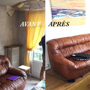 Rénovation complète d'un appartement 60 m² - Hilal Fagerlund -Architecte d'intérieur - La Maison Des Architectes