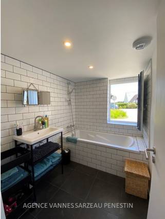 Rénovation de salle de bain d'une maison secondaire en bord de mer à Arzon 56640