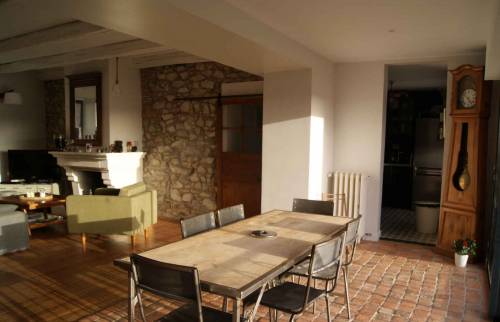 Salle à manger sur tomette