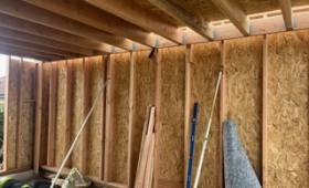 Travaux extension bois