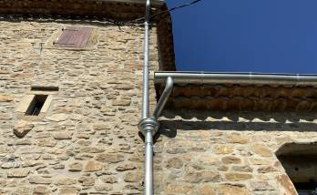 Gouttières en zinc