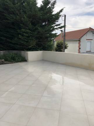 aménagement d'une terrasse