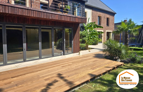  terrasse bois Saint-Julien-en-Genevois, terrasse bois exotique Saint-Julien-en-Genevois, création terrasse Saint-Julien-en-Genevois, aménagement extérieur Saint-Julien-en-Genevois, terrasse jardin