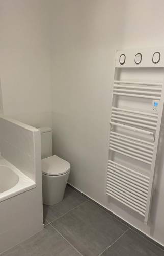 Salle de bain rénovée à Clichy