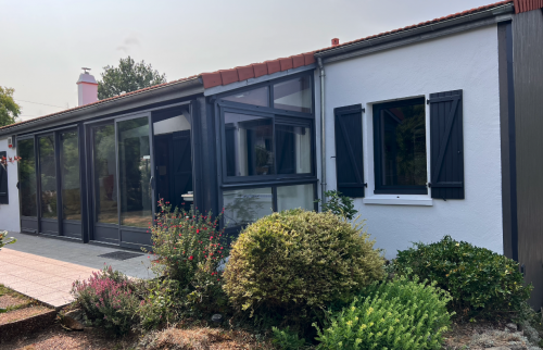 Rénovation énergétique par l'extérieur à Bouguenais