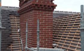 Rénovation d'une cheminée dans une propriété à Deauville